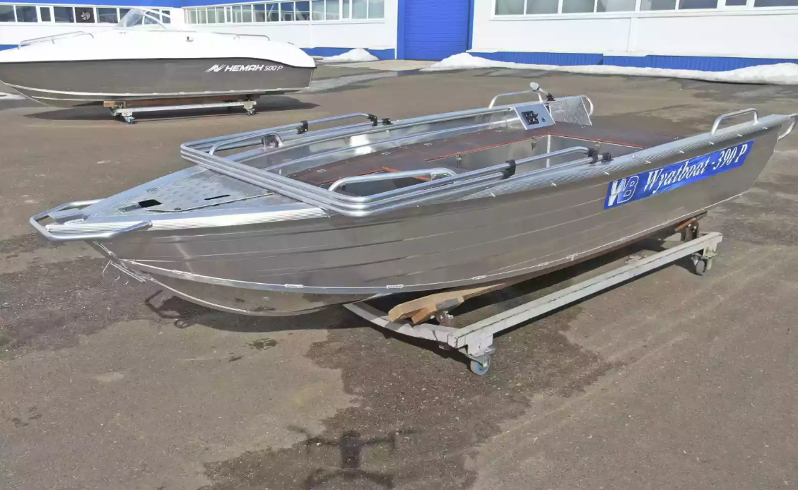 Алюминиевая лодка Wyatboat-390РМ в Новочебоксарске