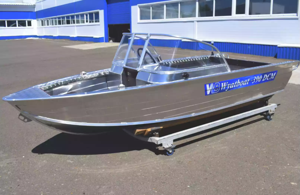 Алюминиевая лодка Wyatboat-390 DCM в Новочебоксарске