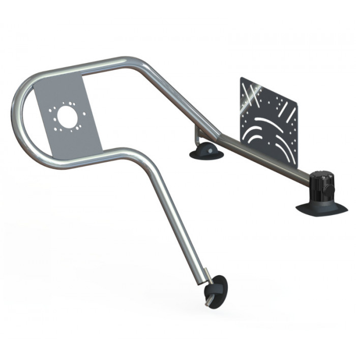 Стойка рулевая с креплением на баллон надувной лодки 32мм быстросъемная в Новочебоксарске