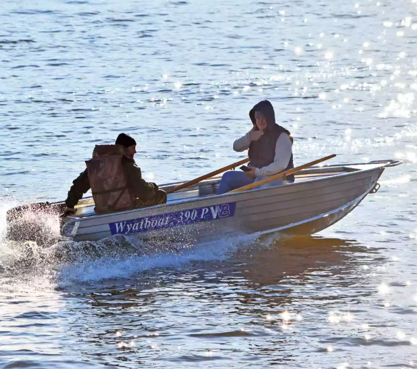 Алюминиевая лодка Wyatboat-390 P в Новочебоксарске