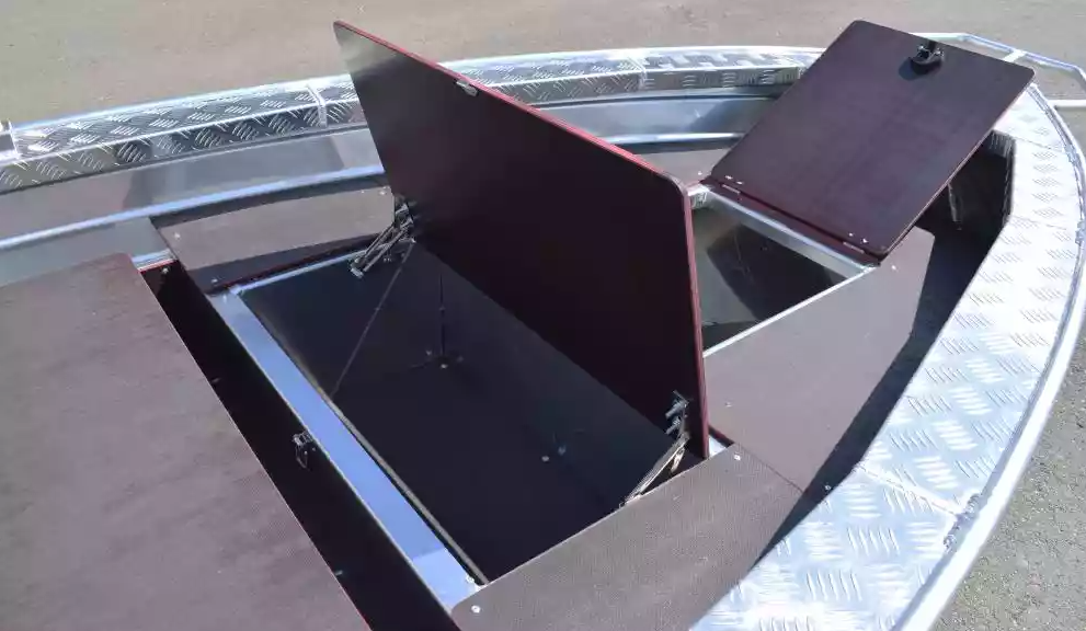 Алюминиевая лодка Wyatboat-390Р Fish в Новочебоксарске