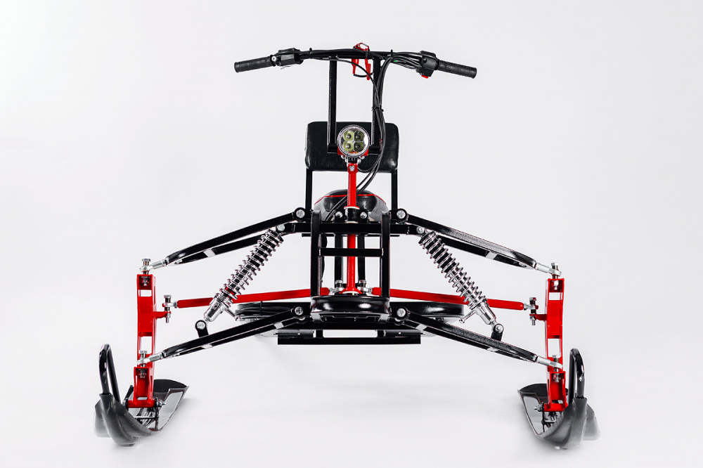 Лыжный модуль IKUDZO с подогревом ручек пластиковые лыжи в Новочебоксарске