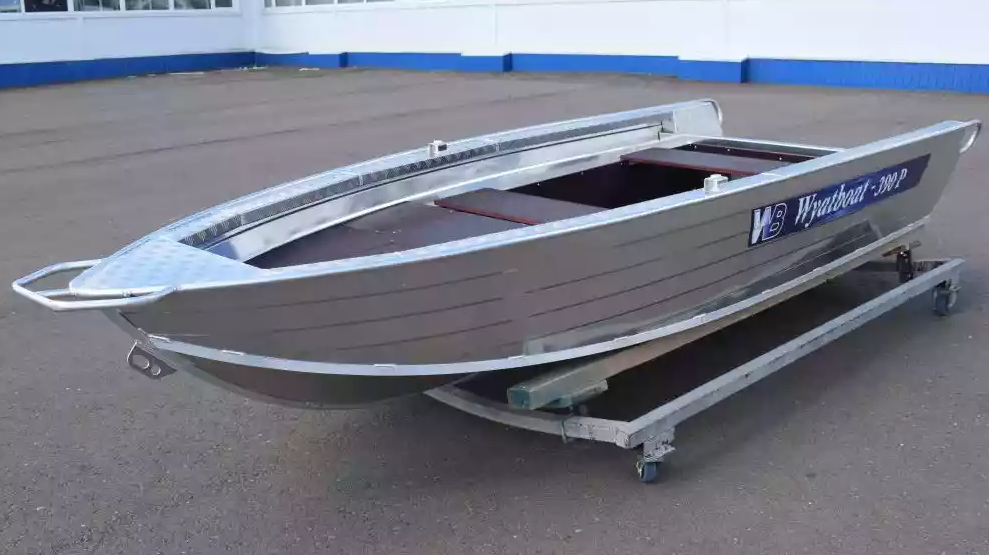 Алюминиевая лодка Wyatboat-390Р Fish в Новочебоксарске