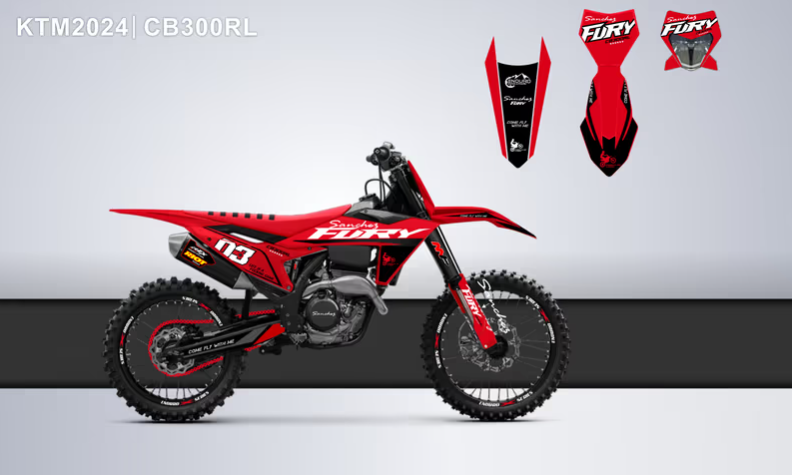 Кроссовый мотоцикл Sanchez Fury CB300RL в Новочебоксарске