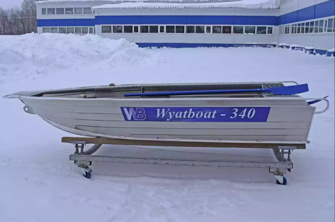 Алюминиевая лодка Wyatboat-340 Р в Новочебоксарске