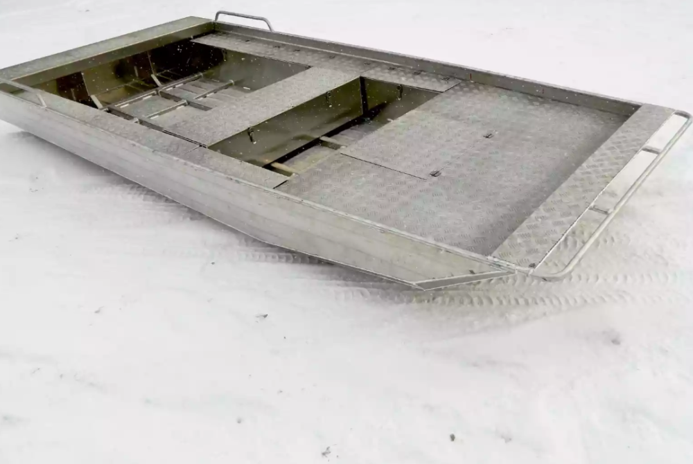 Алюминиевая лодка Wyatboat-390 Jonboat в Новочебоксарске