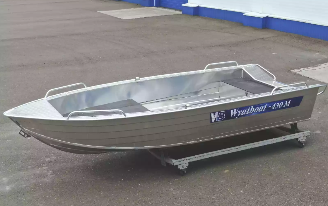 Алюминиевая лодка  Wyatboat-430М FISH в Новочебоксарске