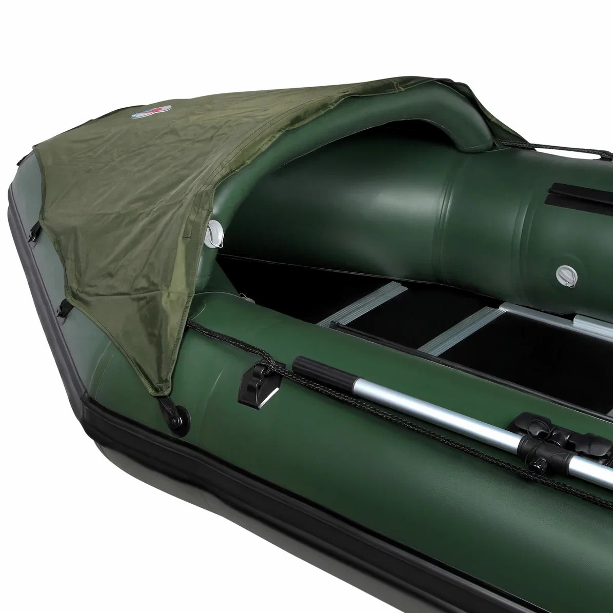 КОМПЛЕКТ НОСОВОГО ТЕНТА К ЛОДКЕ SMARINE SDP MAX 365-380 ЗЕЛЕНЫЙ в Новочебоксарске