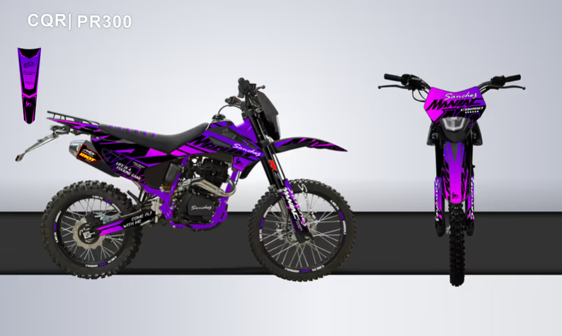 Кроссовый мотоцикл Sanchez Maniac PR300 в Новочебоксарске