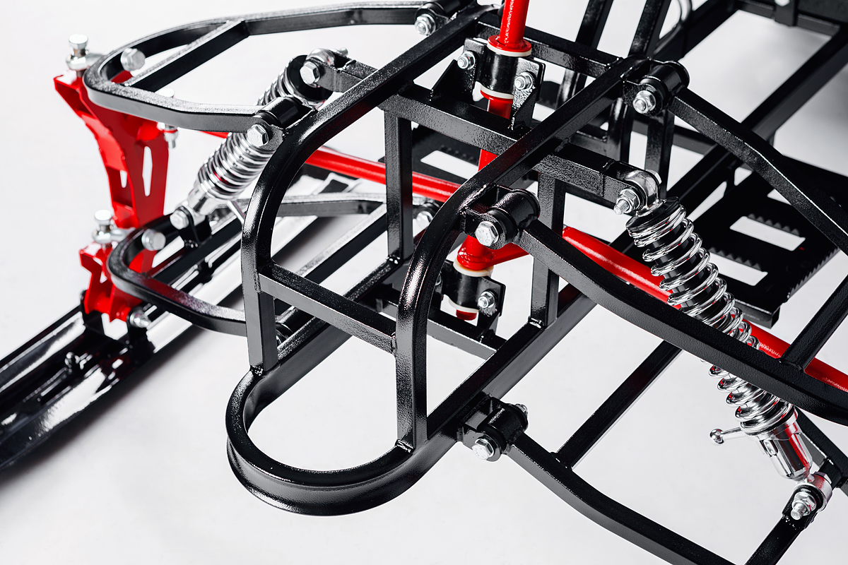 Лыжный модуль IKUDZO с подогревом ручек пластиковые лыжи в Новочебоксарске