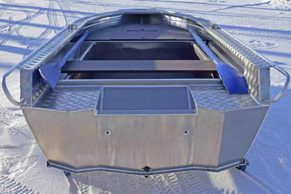 Алюминиевая лодка Wyatboat-370 Р FISH в Новочебоксарске