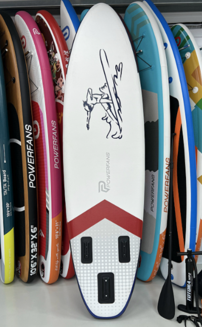 SUP (САП) ДОСКА RAIDEX POWERFANS ITALIAN ICE BLUE 10,6’ (320СМ) в Новочебоксарске