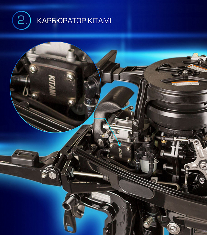 Лодочный мотор MARLIN PROLINE MP 9.9(20) AMHL FORCE в Новочебоксарске