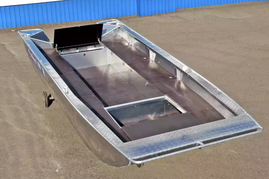 Алюминиевая лодка Wyatboat-490 Jonboat в Новочебоксарске