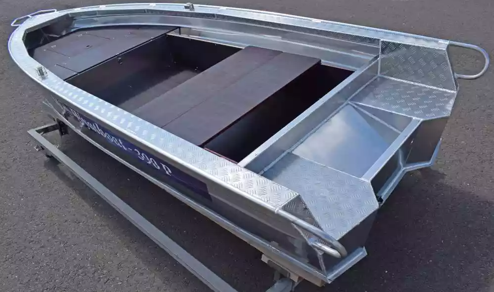 Алюминиевая лодка Wyatboat-390Р Fish в Новочебоксарске