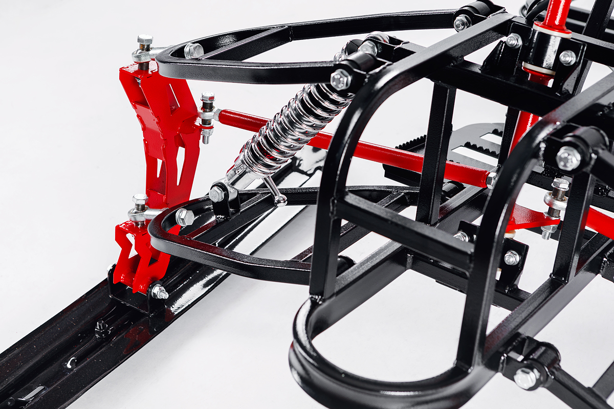 Лыжный модуль IKUDZO с подогревом ручек пластиковые лыжи в Новочебоксарске