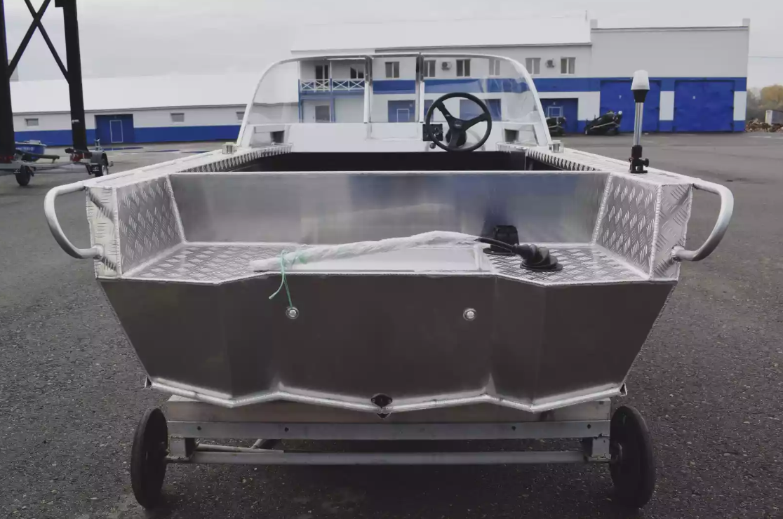 Алюминиевая лодка Wyatboat-390 Pro в Новочебоксарске