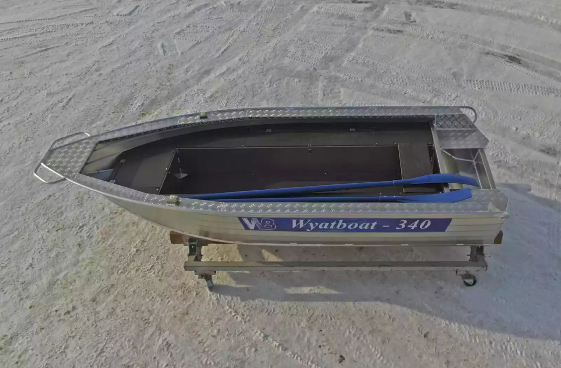 Алюминиевая лодка Wyatboat-340 РМ в Новочебоксарске