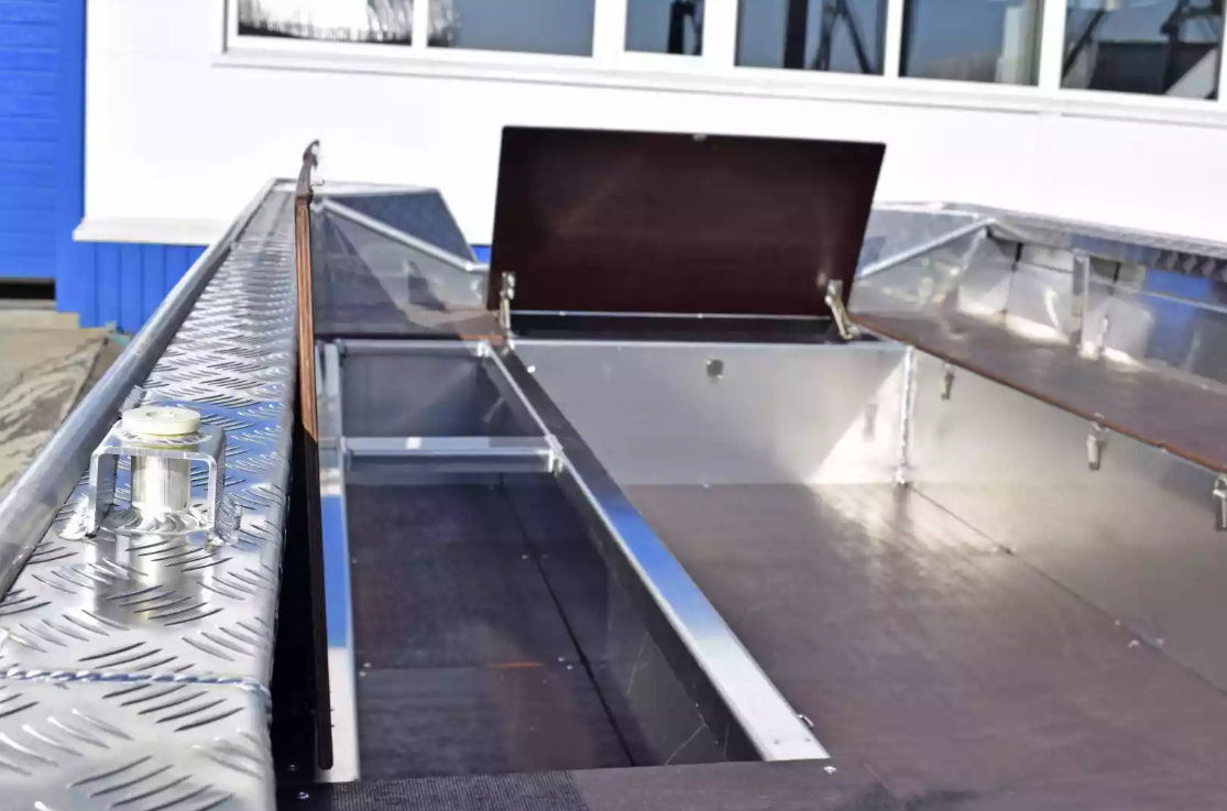 Алюминиевая лодка Wyatboat-490 Jonboat в Новочебоксарске