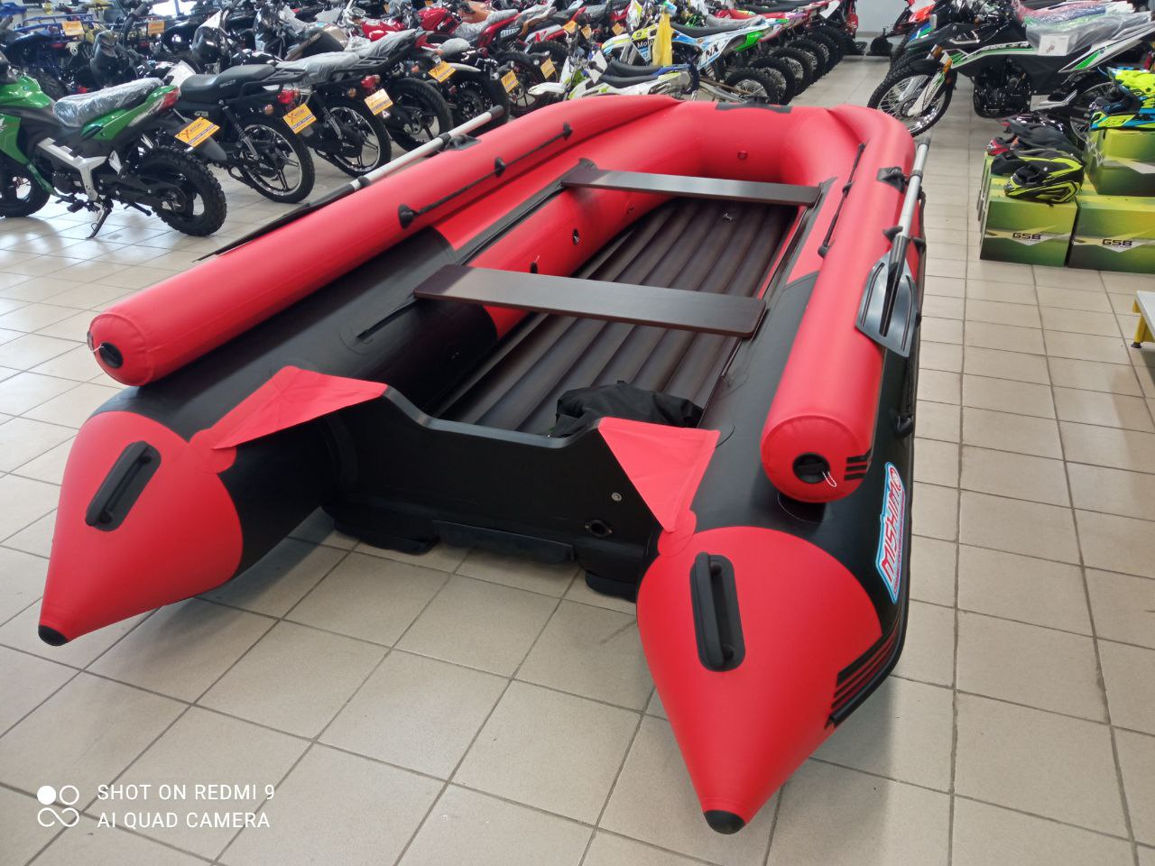 Лодка MISHIMO RIVER FJET PRO 400 под водомет в Новочебоксарске