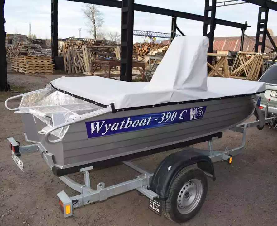 Алюминиевая лодка Wyatboat-390 C в Новочебоксарске