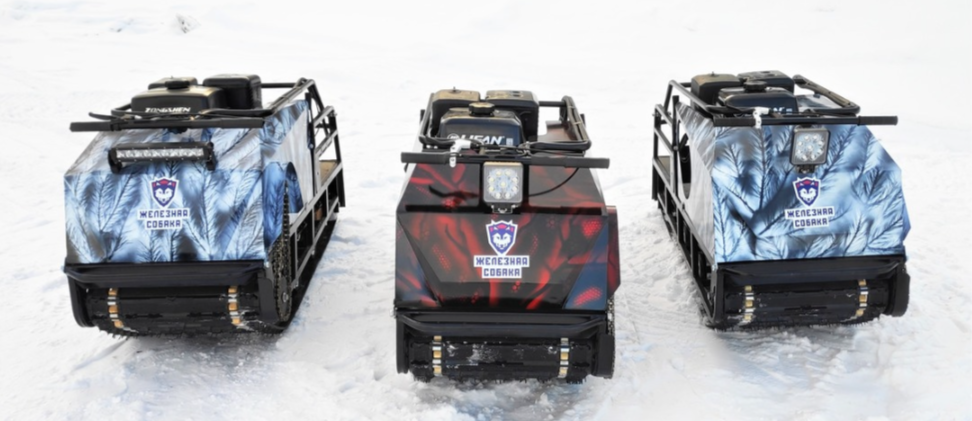 Мотобуксировщик Irondog (Железная собака) M600 15 Камуфляж Охотник в Новочебоксарске