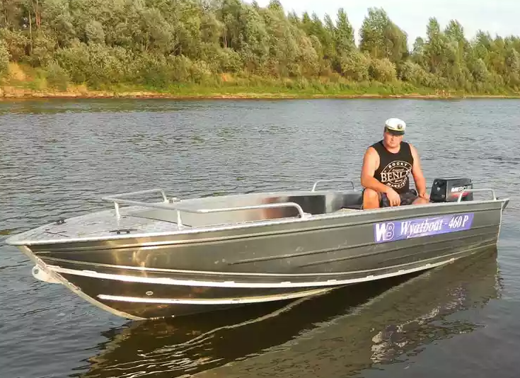 Алюминиевая лодка Wyatboat-460 P в Новочебоксарске