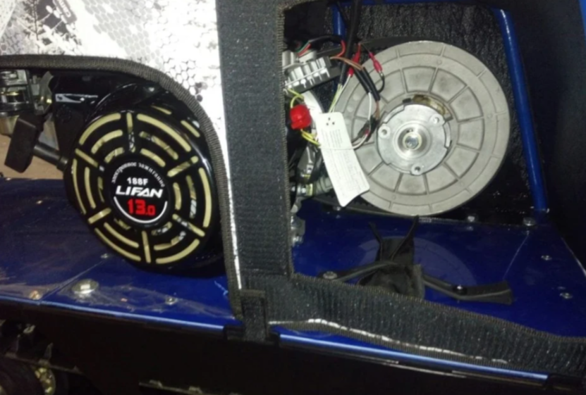 Мотобуксировщик ЮКОН 500 МИНИ 15 л.с. в Новочебоксарске