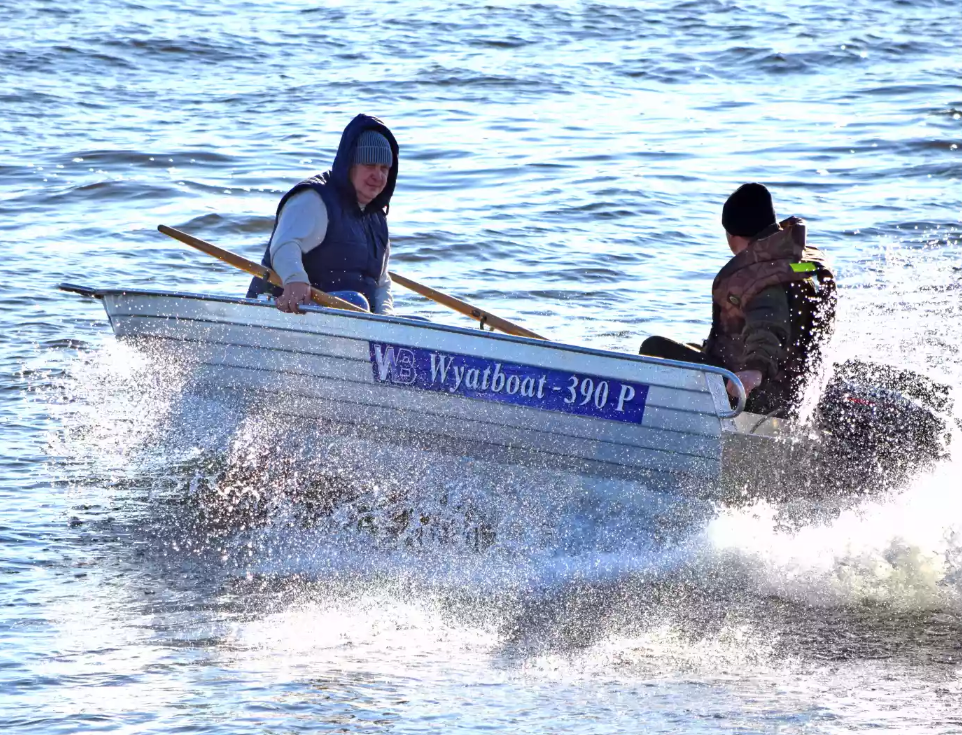 Алюминиевая лодка Wyatboat-390 P в Новочебоксарске