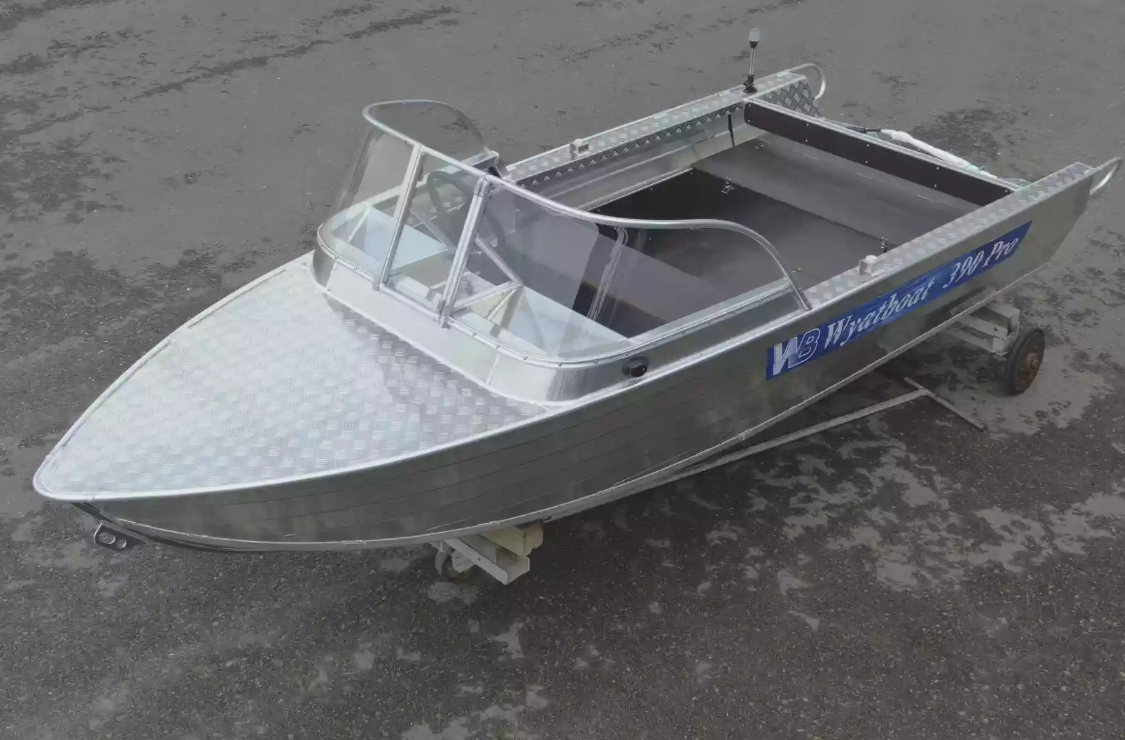 Алюминиевая лодка Wyatboat-390 Pro в Новочебоксарске