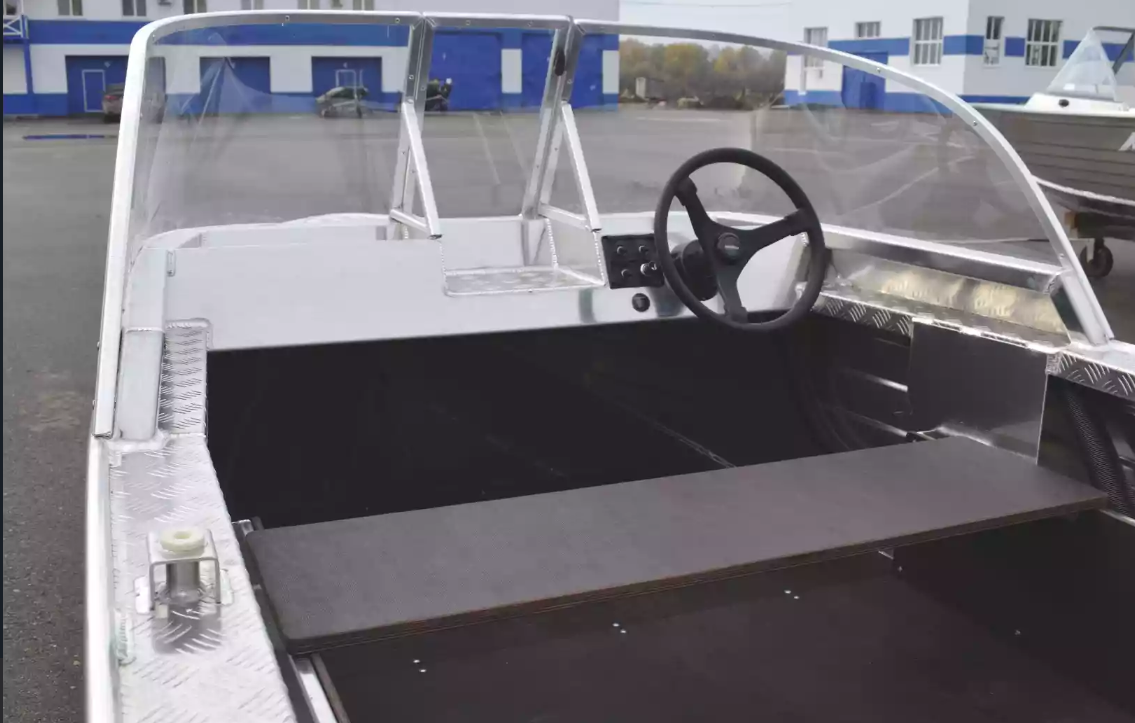 Алюминиевая лодка Wyatboat-390 Pro в Новочебоксарске