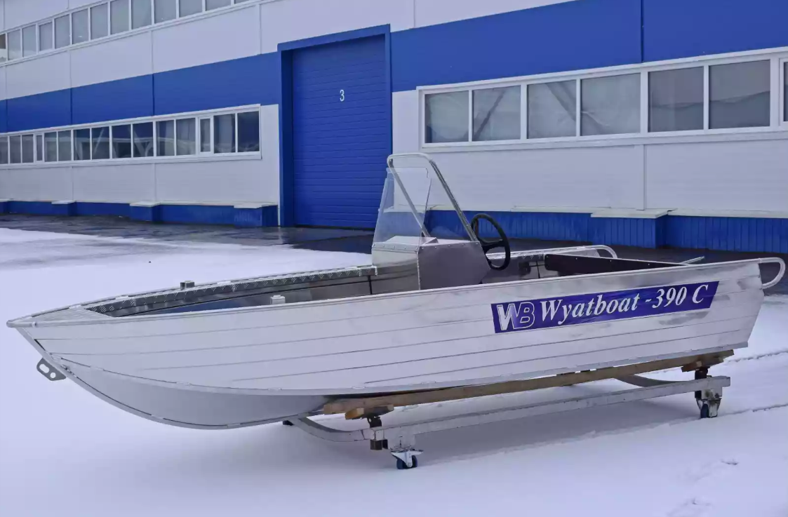 Алюминиевая лодка Wyatboat-390 C в Новочебоксарске
