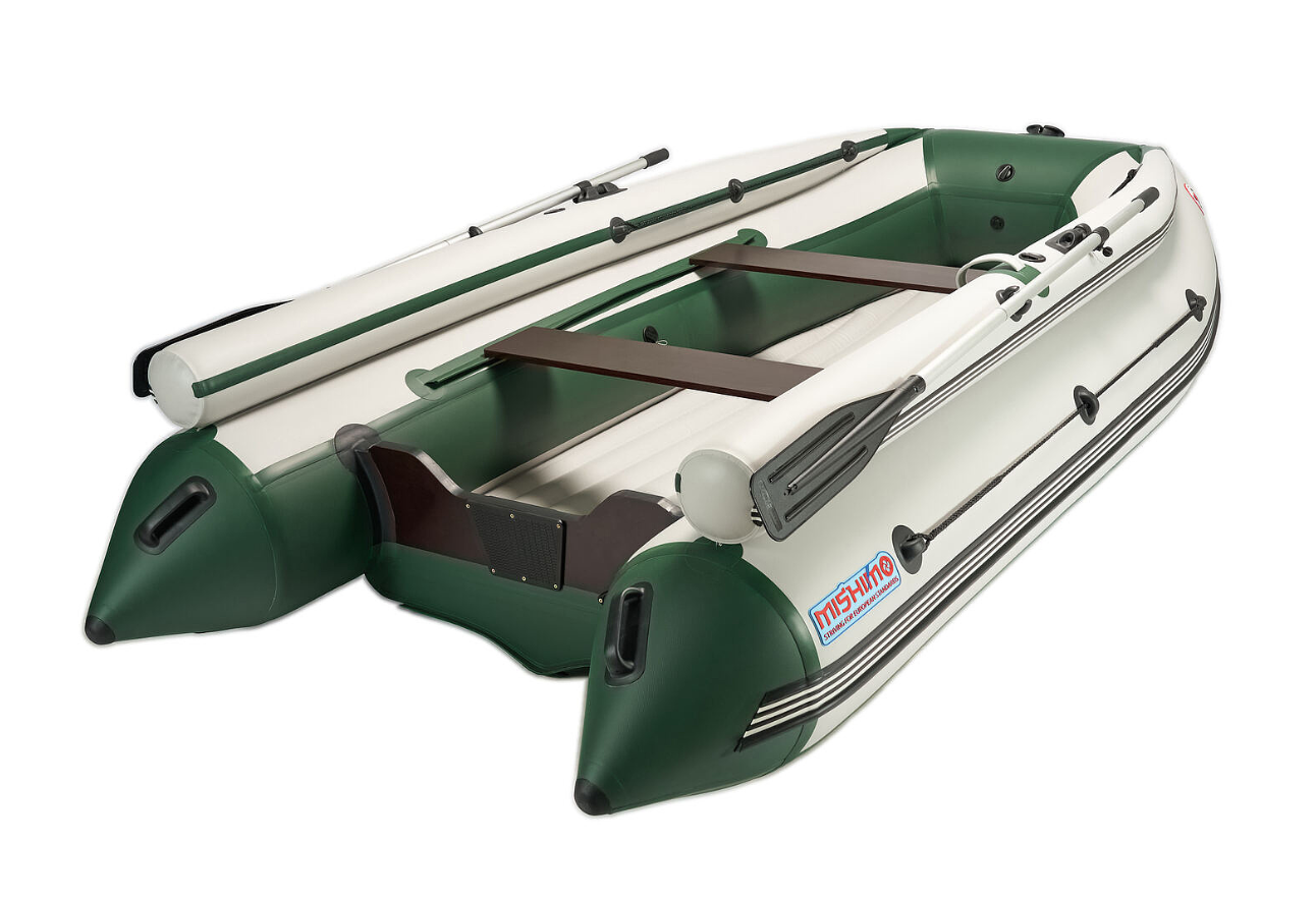 КОМПЛЕКТ ЛОДКА MISHIMO FAMILY LITE 370 + МОТОР MARLIN MP 9.9 AMHS PROLINE FORCE в Новочебоксарске