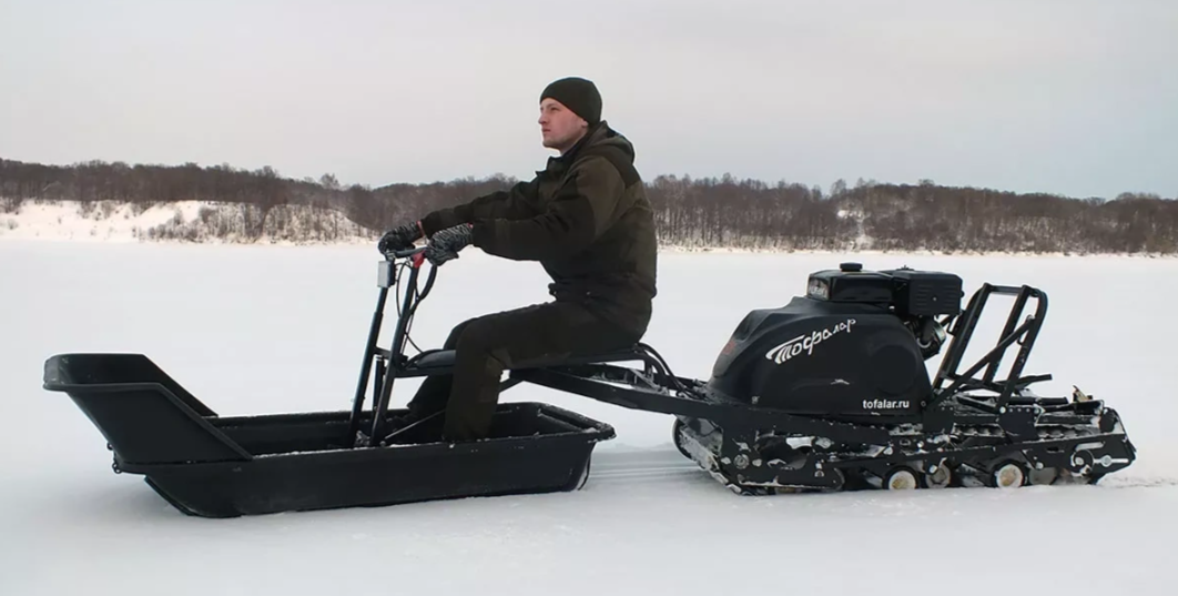 Мотобуксировщик Тофалар 500 с модулем Толкач в Новочебоксарске