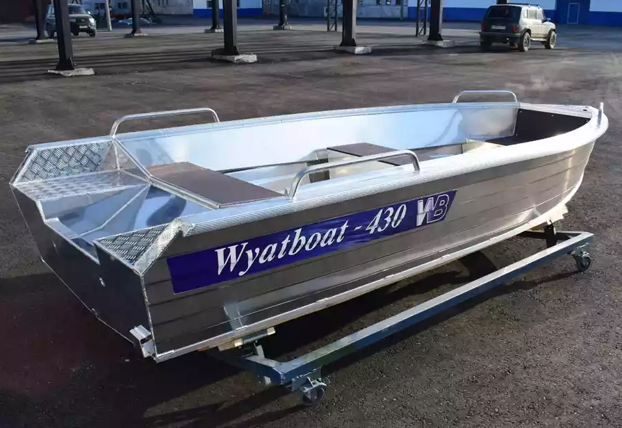 Алюминиевая лодка  Wyatboat-430 Р в Новочебоксарске