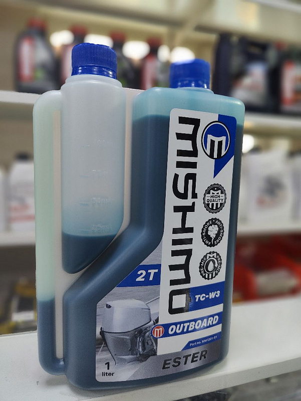 Масло MISHIMO 2T OUTBOARD (ESTER) полусинтетика 1 л в Новочебоксарске