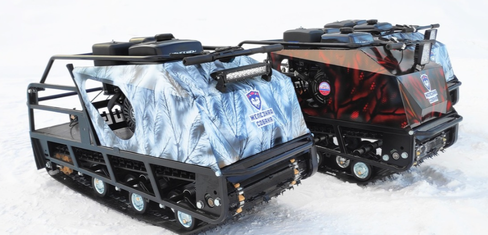 Мотобуксировщик Irondog (Железная собака) M600 15 Камуфляж Охотник в Новочебоксарске