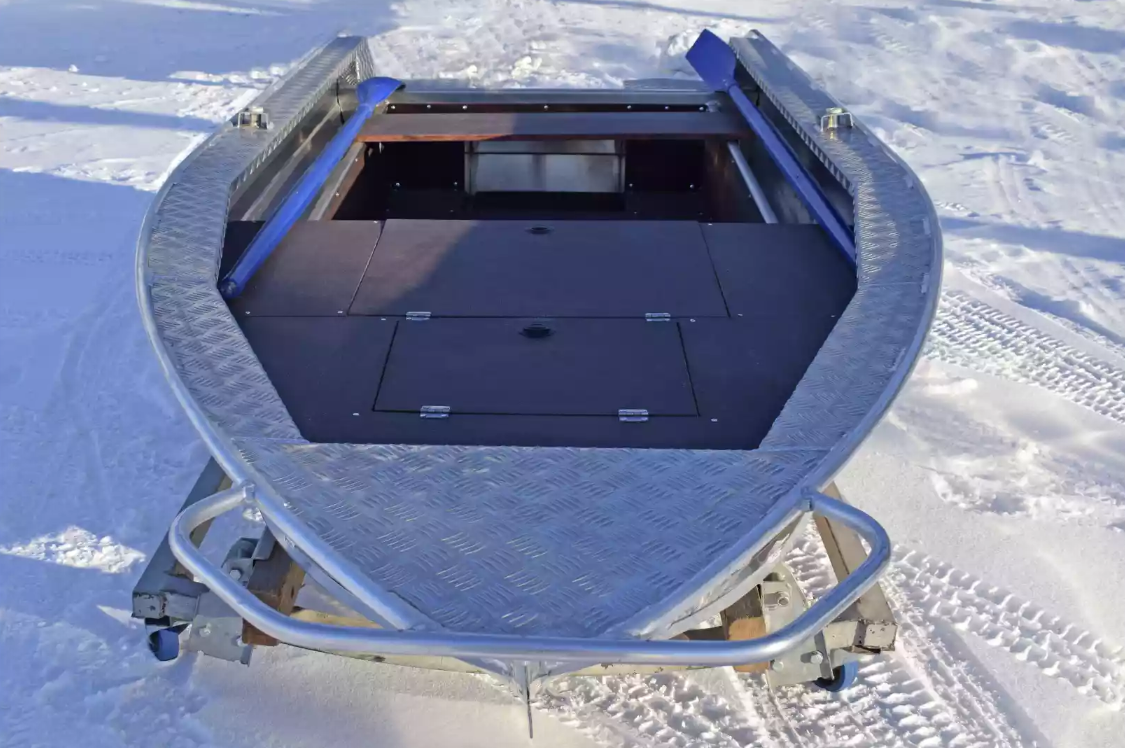 Алюминиевая лодка Wyatboat-370 Р FISH в Новочебоксарске