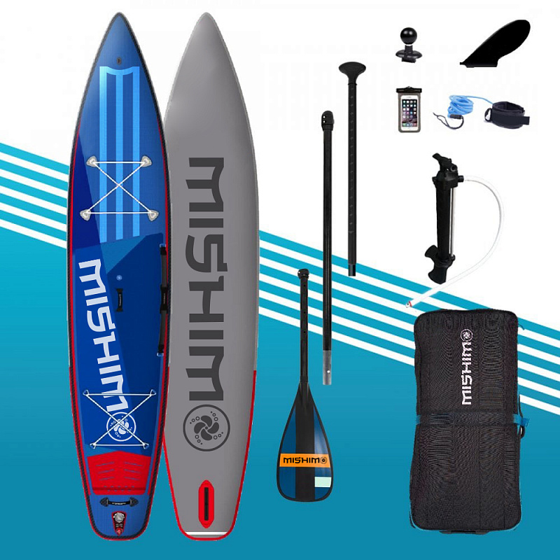 SUP (САП) Доска MISHIMO FAST STAR 12.6 в Новочебоксарске