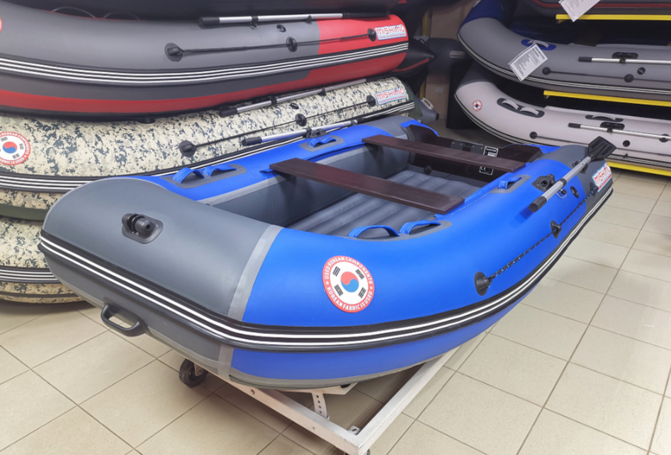 КОМПЛЕКТ Лодка MISHIMO PRO 350 + ЛОДОЧНЫЙ МОТОР MARLIN MP 9.9 (20) AMHS PRO в Новочебоксарске