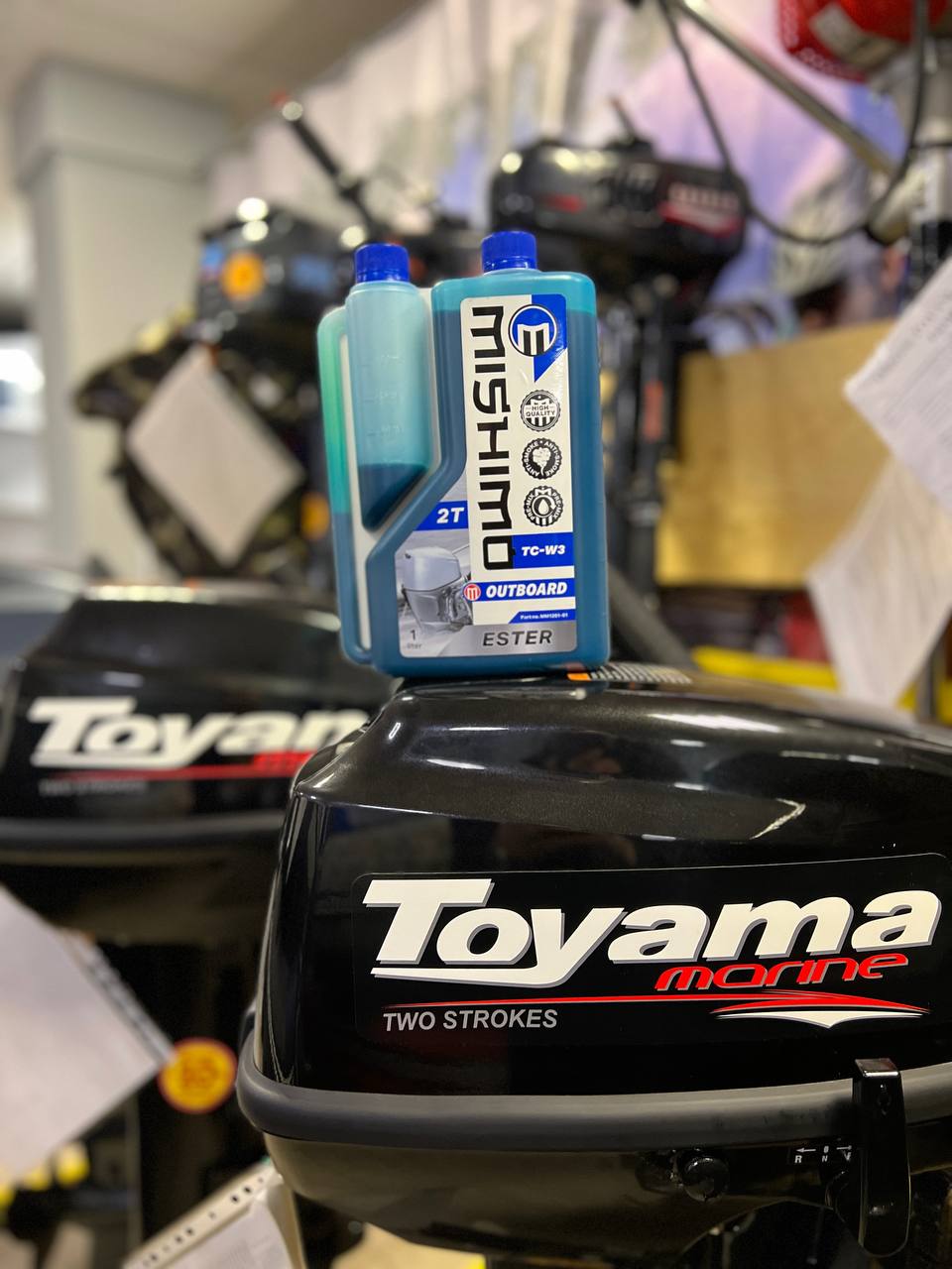 Масло MISHIMO 2T OUTBOARD (ESTER) полусинтетика 1 л в Новочебоксарске