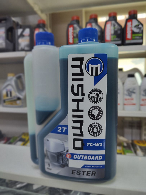 Масло MISHIMO 2T OUTBOARD (ESTER) полусинтетика 1 л в Новочебоксарске
