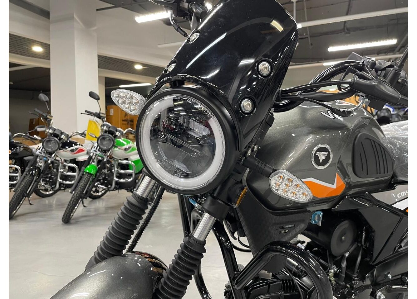 Мопед VMC NOVA 49сс (125сс) Led Full, дисковый тормоз, RKB RATO с баланс. валом, сигнализация в Новочебоксарске