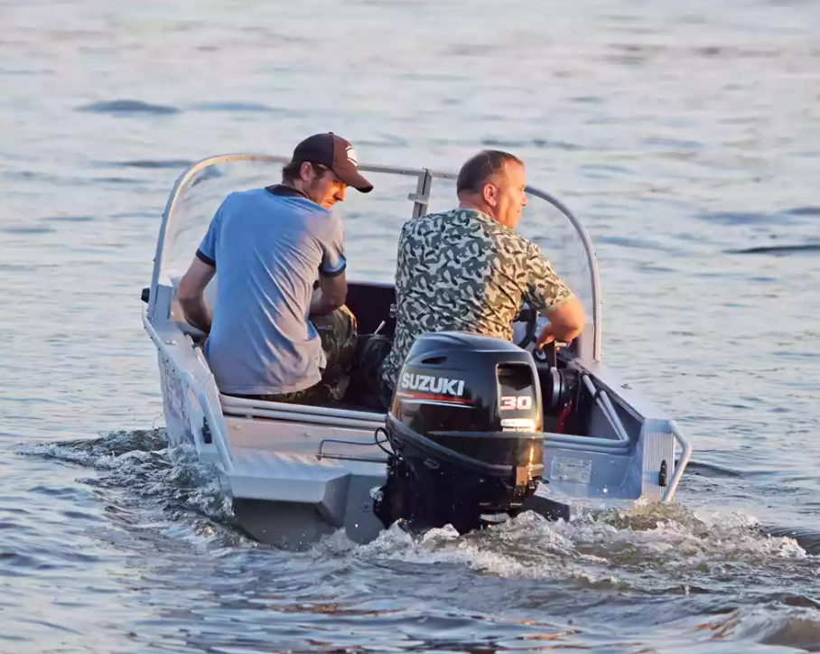 Алюминиевая лодка Wyatboat-390 DCM в Новочебоксарске