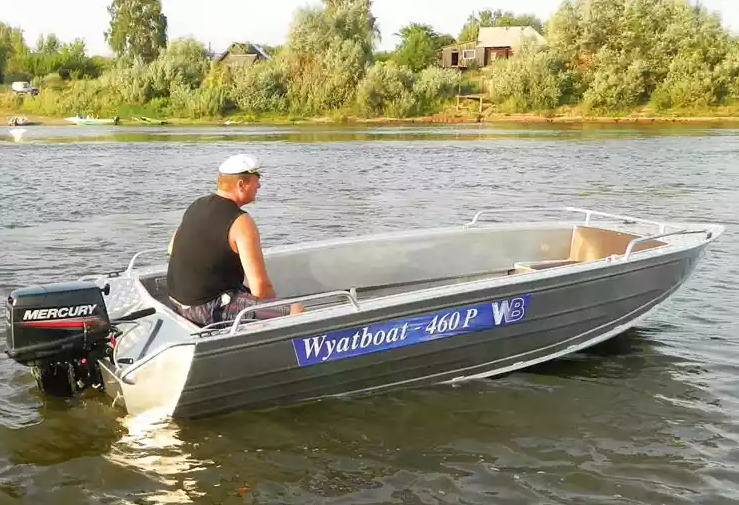 Алюминиевая лодка Wyatboat-460 P в Новочебоксарске