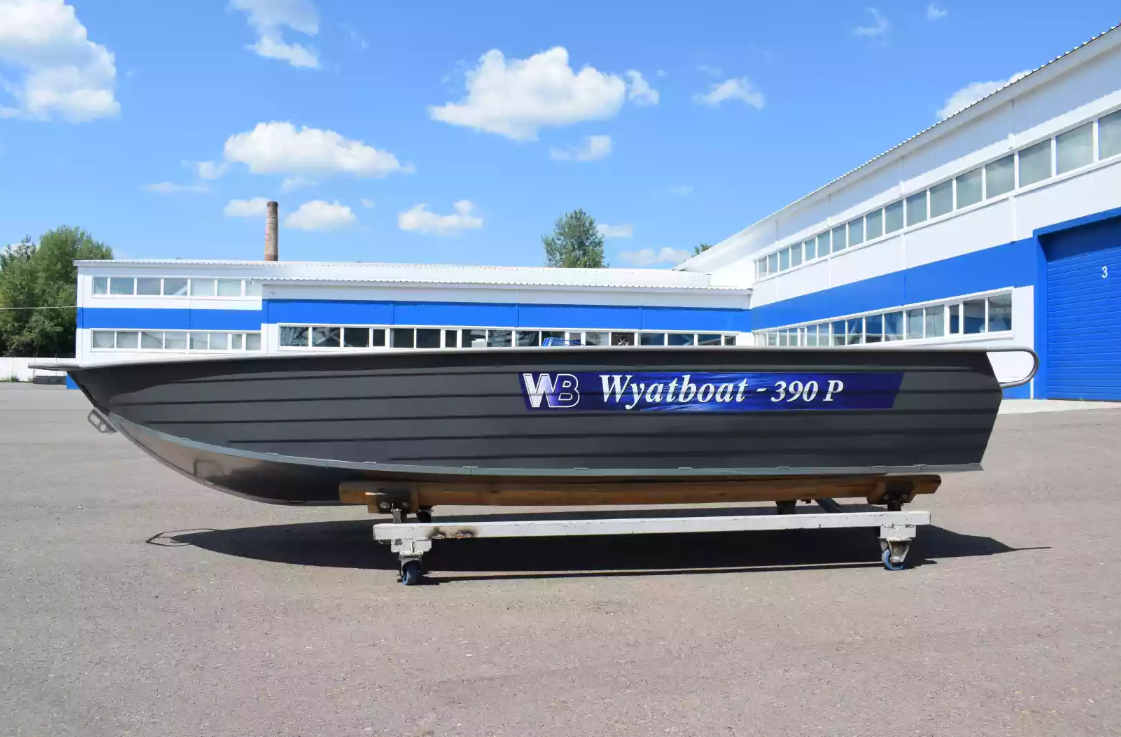Алюминиевая лодка Wyatboat-390Р Fish в Новочебоксарске