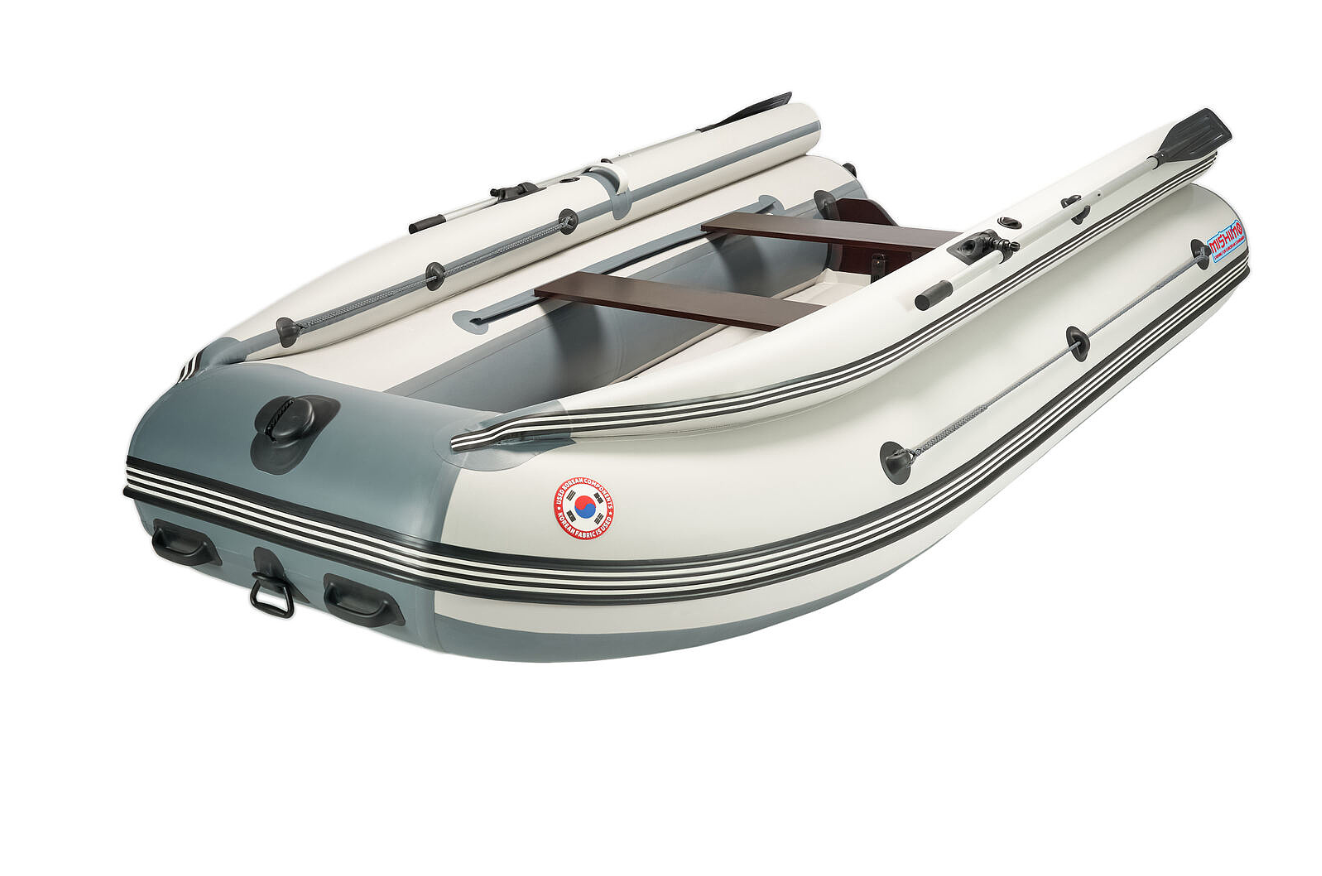 КОМПЛЕКТ ЛОДКА MISHIMO FAMILY LITE 370 + МОТОР MARLIN MP 9.9 AMHS PROLINE FORCE в Новочебоксарске