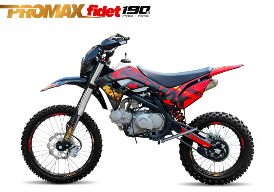 Мотоцикл (питбайк) PROMAX FIDET (ФАЙДЕТ) 190E MAX PRO LUX 19/16 в Новочебоксарске