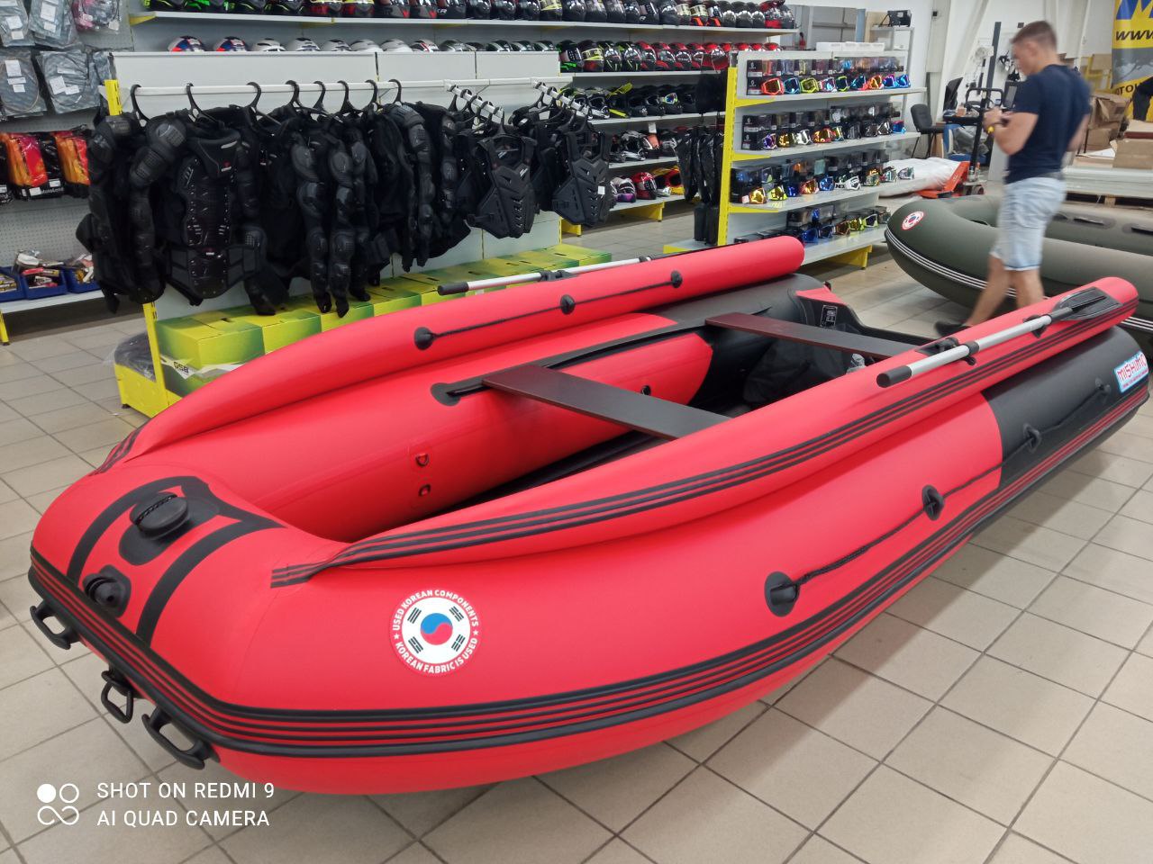 Лодка MISHIMO RIVER FJET PRO 400 под водомет в Новочебоксарске