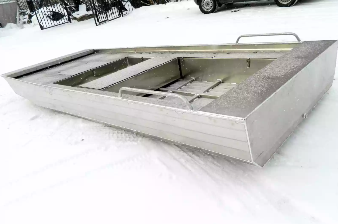 Алюминиевая лодка Wyatboat-390 Jonboat в Новочебоксарске
